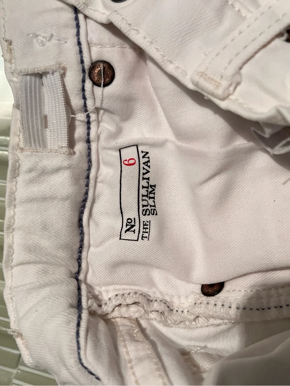 Ralph Lauren White Rolled-Hem Kids Shorts